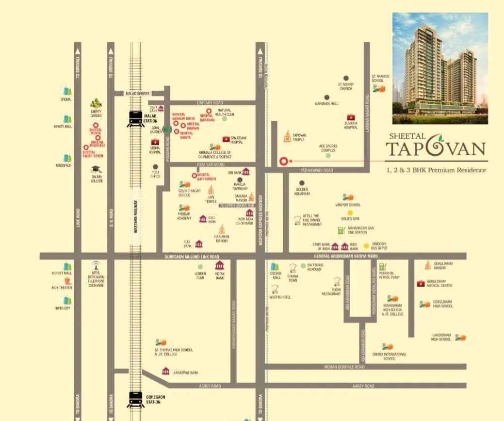 Sheetal Tapovan, Malad East — floor plan 2