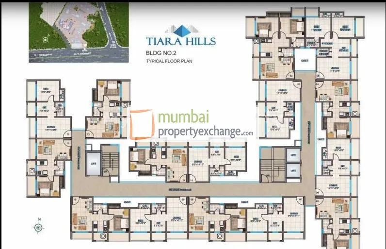 Tiara Hills, Mira Road — floor plan 1