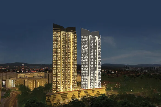 3 Semi-Furnished in Shreeji Atlantis , Malad West