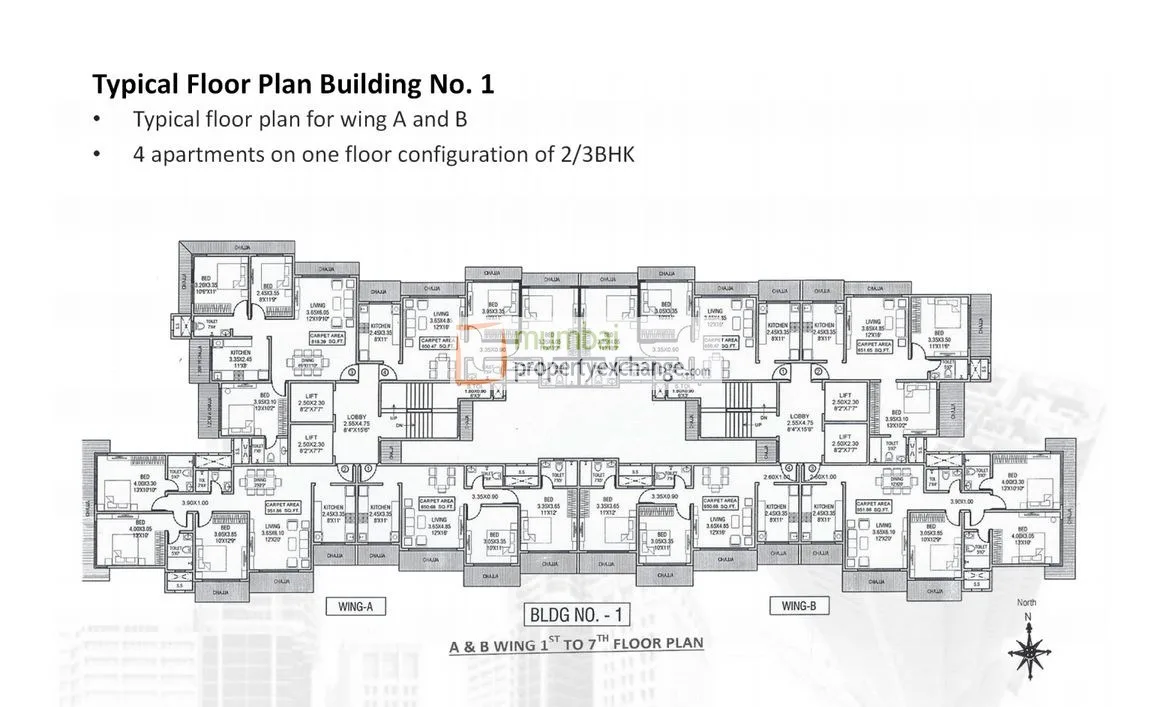Chakravarti Ashok, Andheri East — floor plan 1