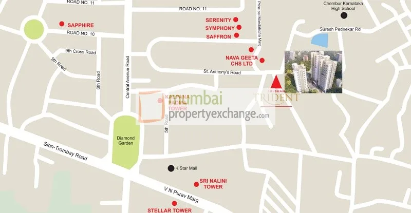 Shubham Trident, Chembur — floor plan 2