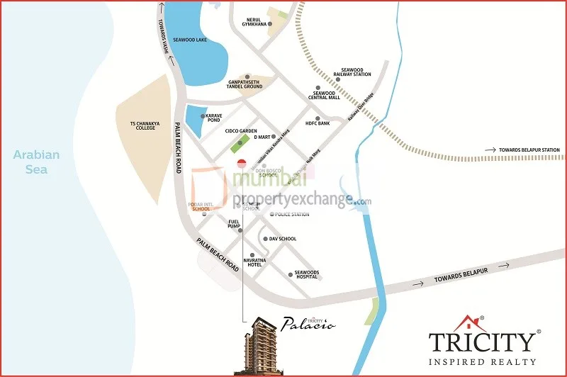 Tricity Palacio, Nerul — floor plan 1