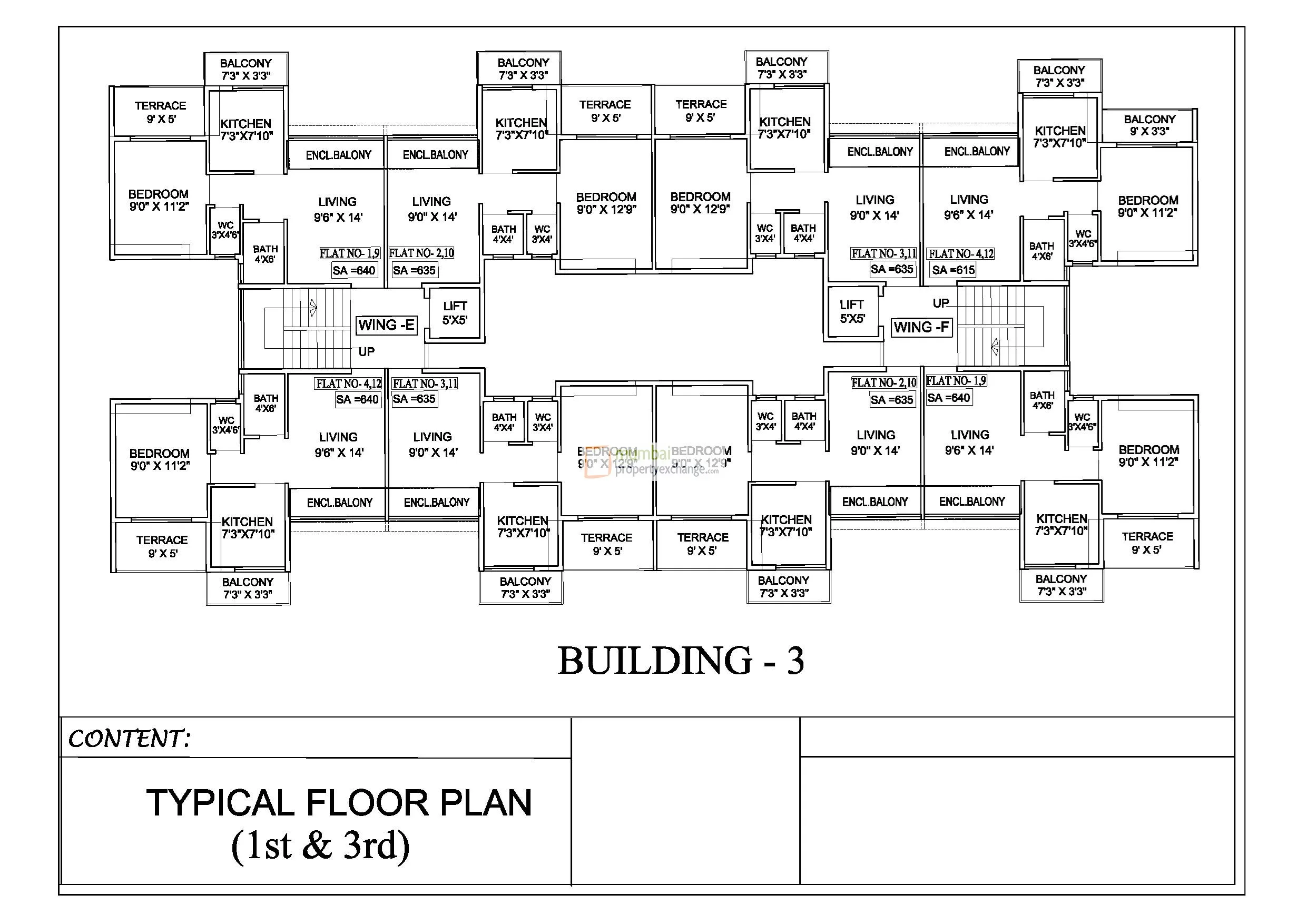 Siddhivinayak Mahima, Taloja — floor plan 1