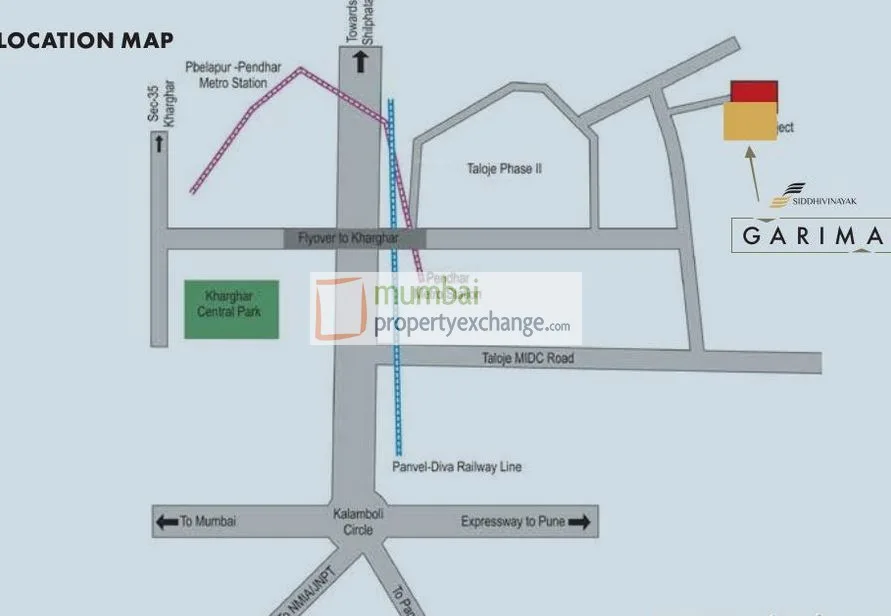 Siddhivinayak Mahima, Taloja — floor plan 2