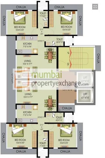 Sun Vision Avenue, Malad West — floor plan 1