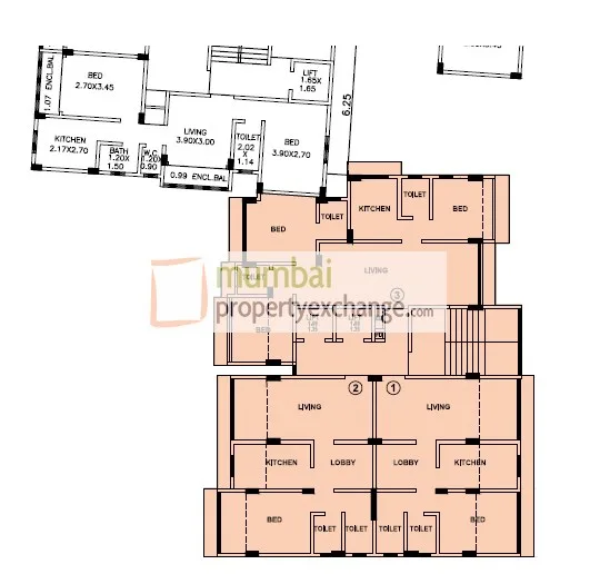 Keshav Niwas, Mulund East — floor plan 1