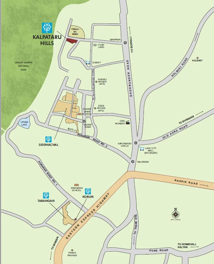 Kalpataru Hills Pristine, Thane West — floor plan 2