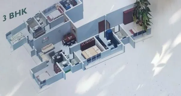 Kamaldutt, Andheri West — floor plan 1