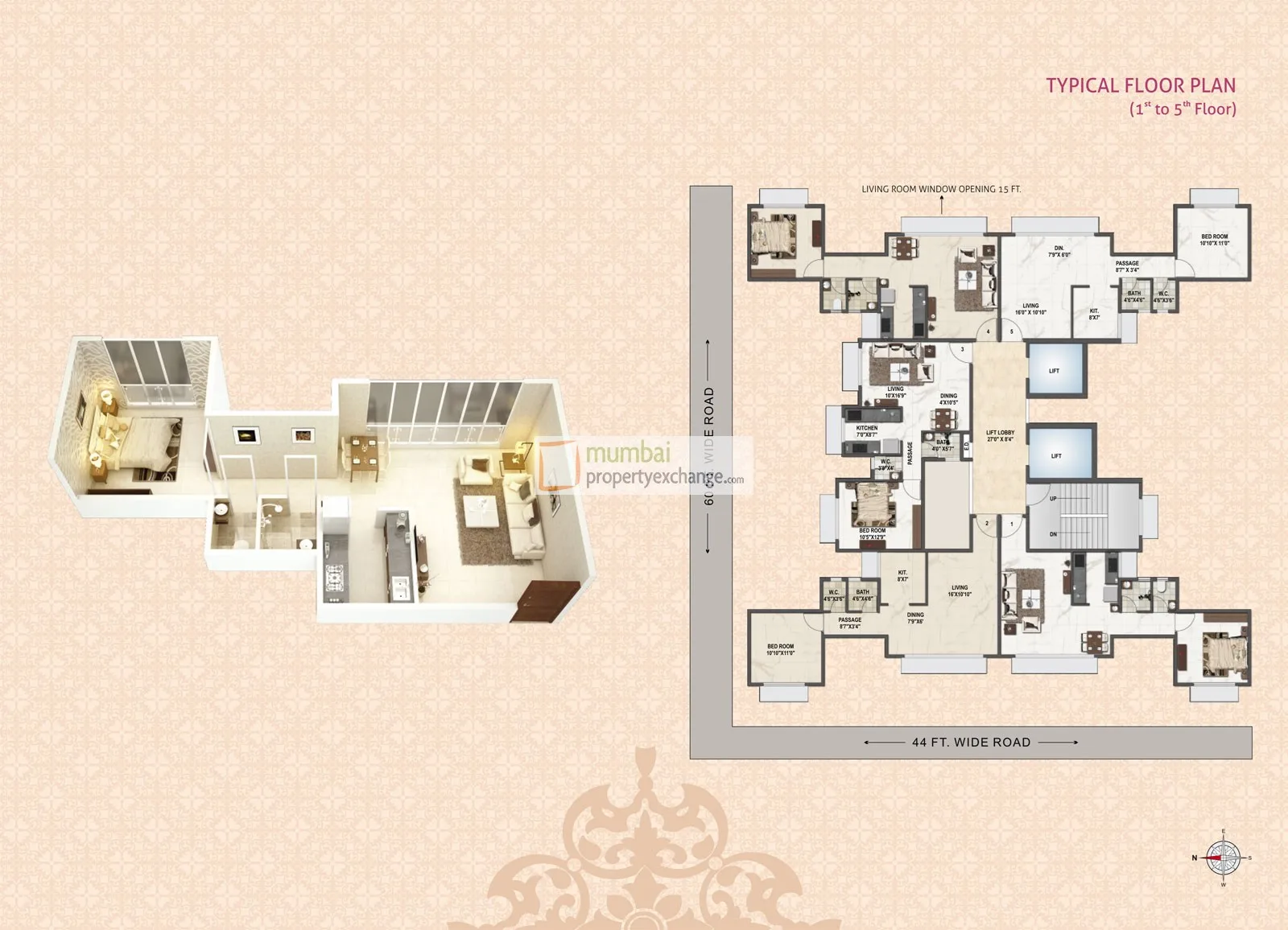 Sai Swayam, Chembur — floor plan 1