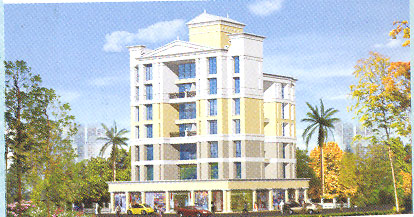 3 BHK Semi-Furnished in Golf View Apartments , Nerul