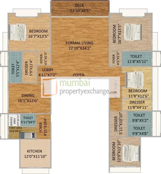Kamal Kunj, Matunga — floor plan 1