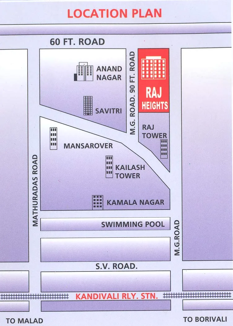Raj Heights, Kandivali West — floor plan 2