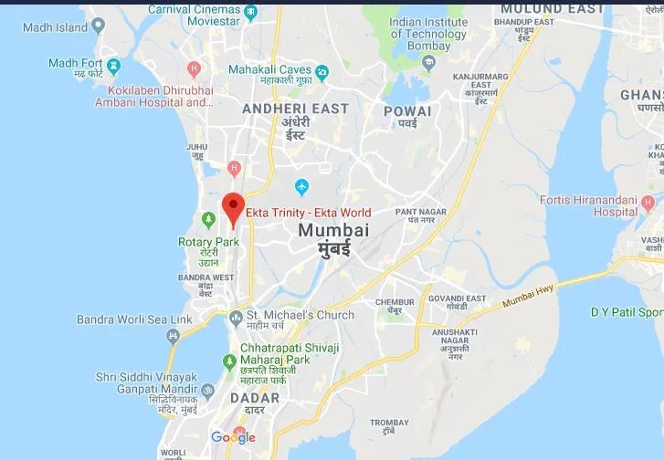 Ekta Trinity, Santacruz West — floor plan 2