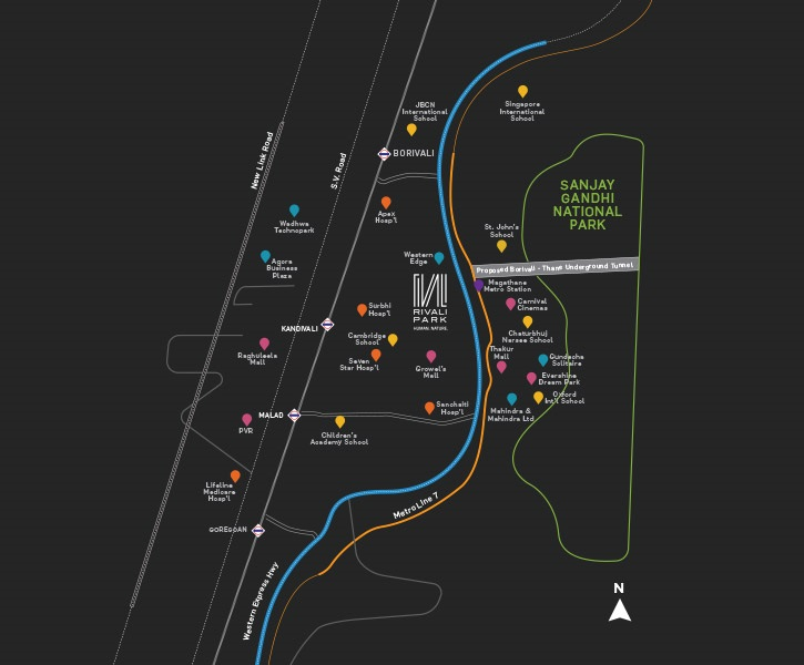 Moonrise at Rivali Park, Borivali East — floor plan 2