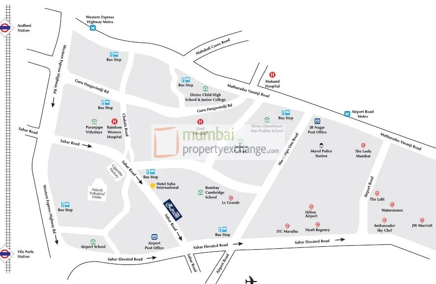 Suba Zircon, Andheri East — floor plan 2