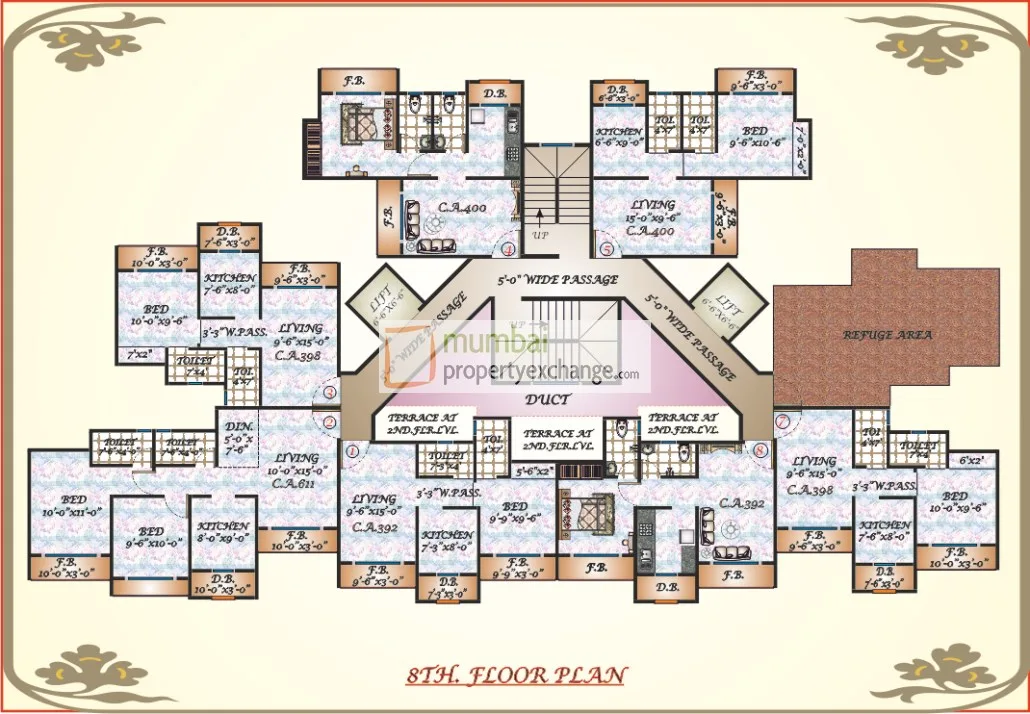 Raviraj Spring, Mira Road — floor plan 1