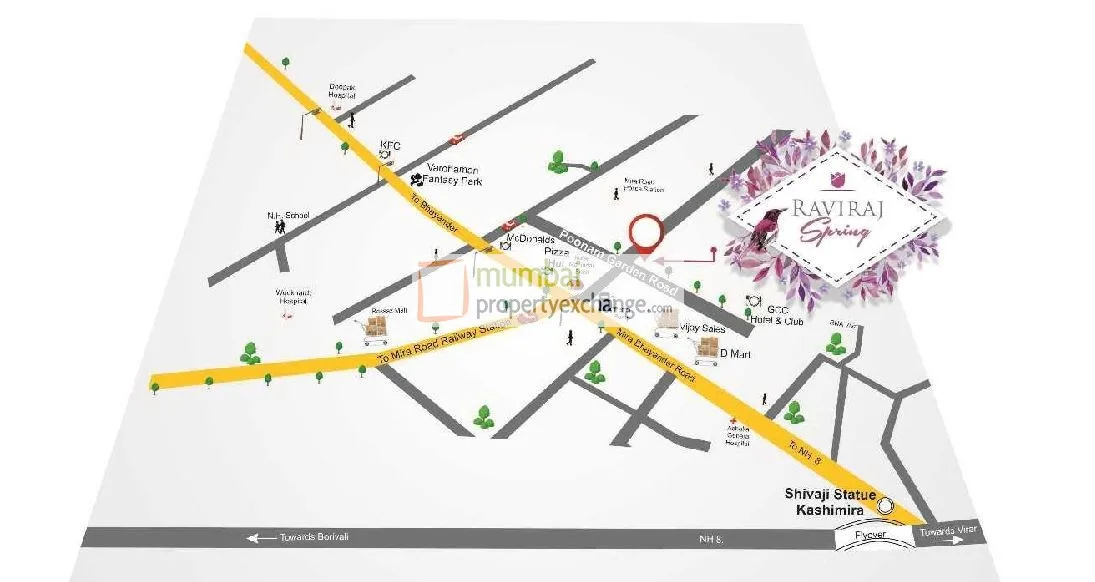 Raviraj Spring, Mira Road — floor plan 2