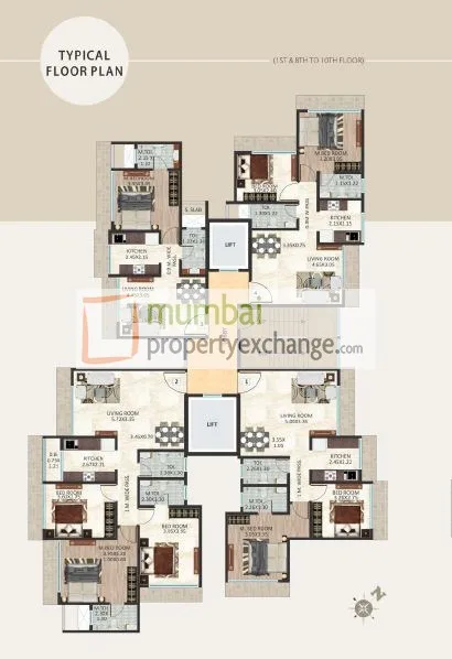 Sheetal Aniket, Goregaon East — floor plan 1