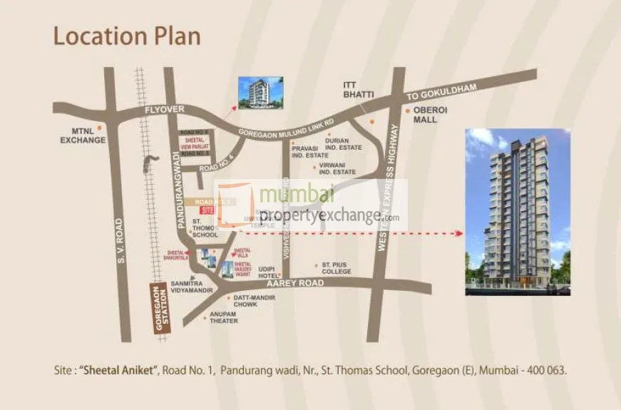 Sheetal Aniket, Goregaon East — floor plan 2