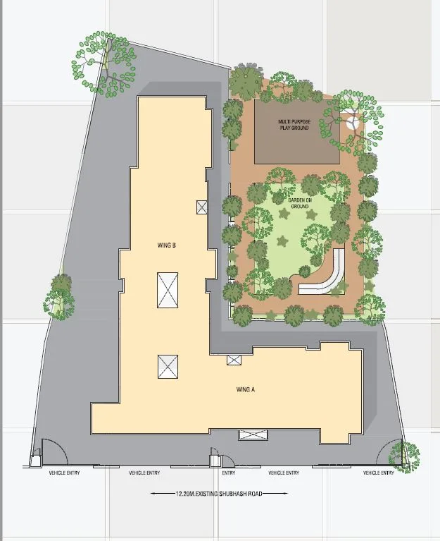 Madhu Vasant, Vile Parle East — floor plan 1
