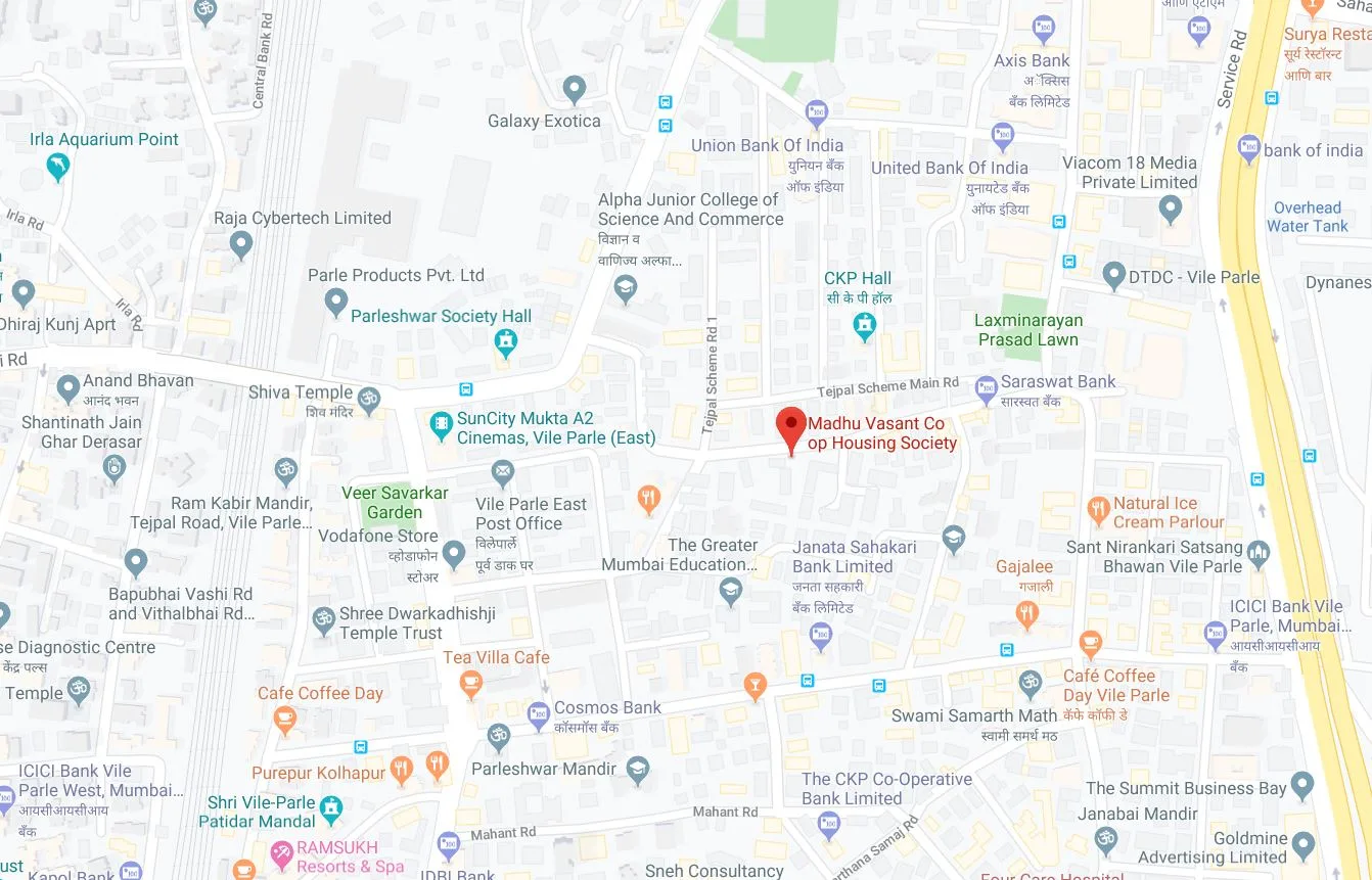 Madhu Vasant, Vile Parle East — floor plan 2