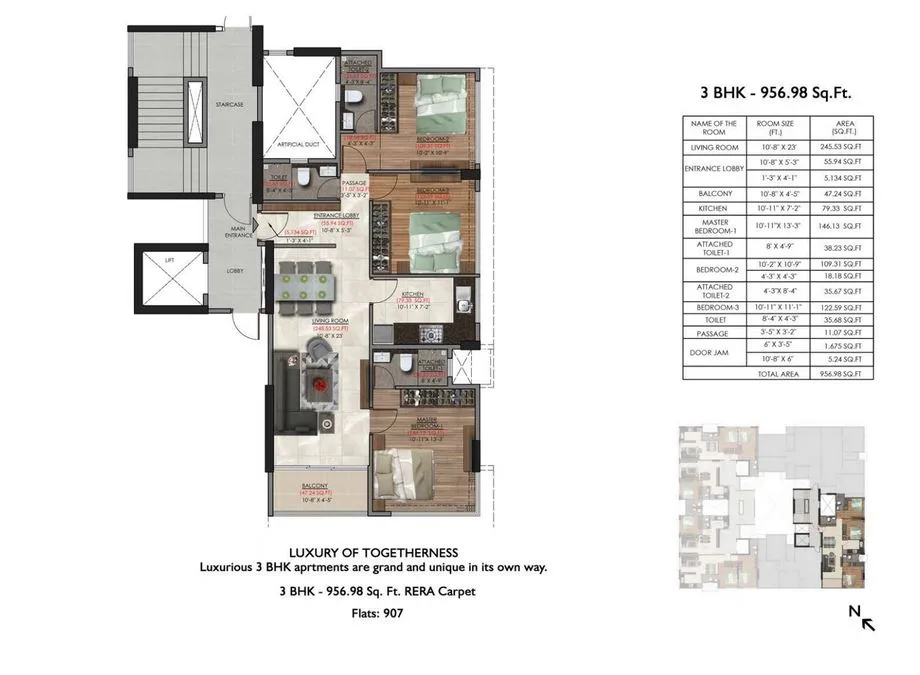 Sugee Preksha, Dadar East — floor plan 1