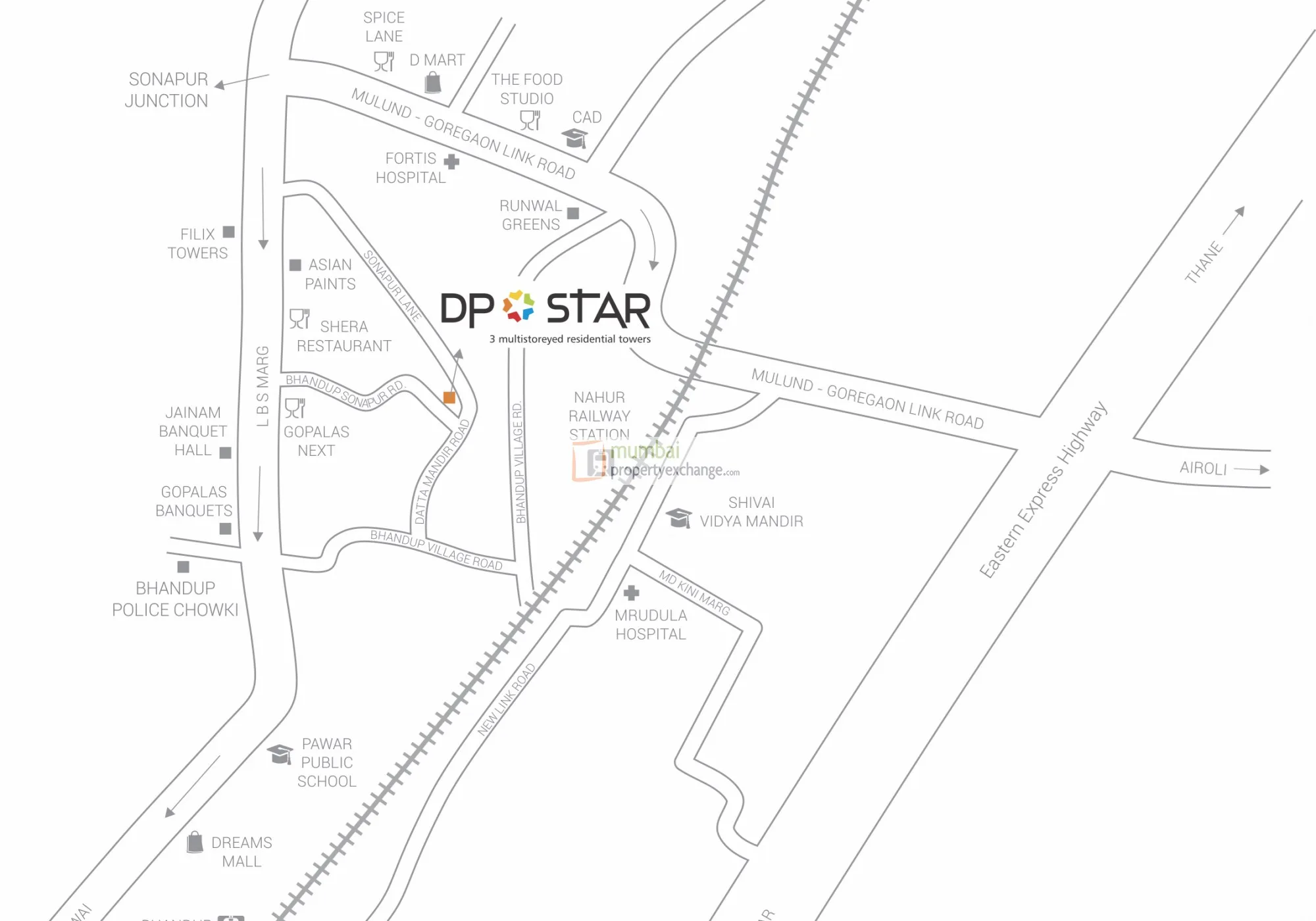 Dp Star Trilok, Bhandup — floor plan 2