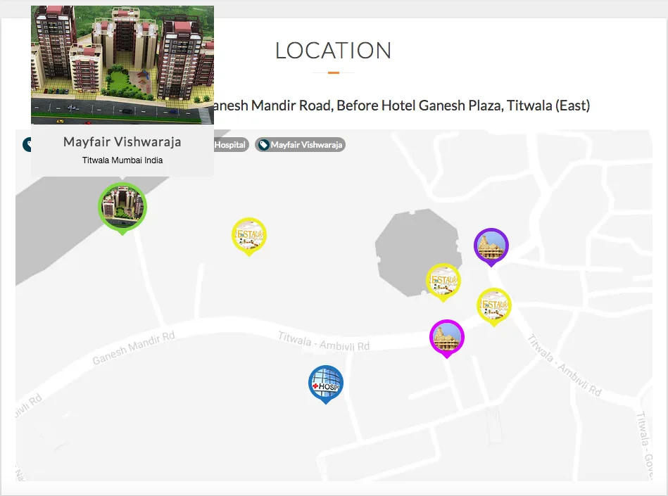 Vishwaraja, Titwala — floor plan 2