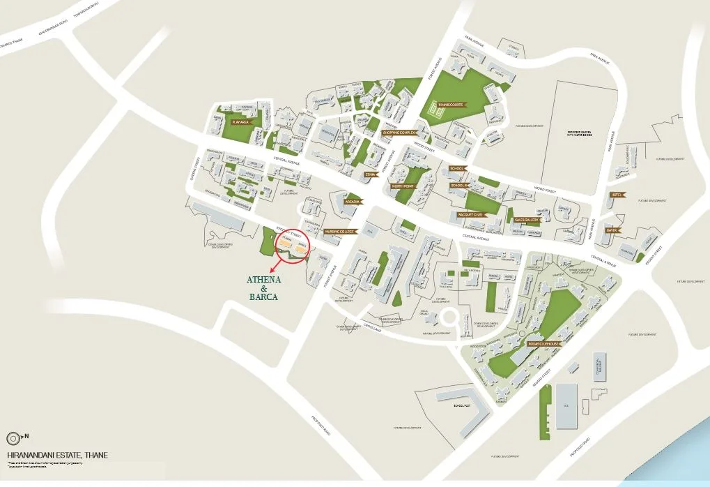 Barca, Thane West — floor plan 1