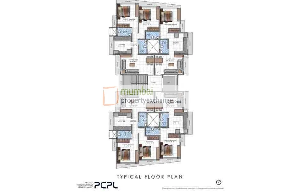 Rajendra Apartments, Malad West — floor plan 1
