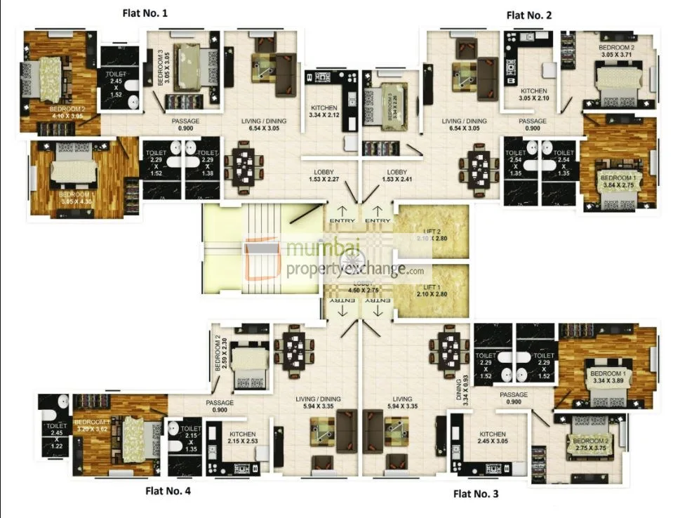 Chandini CHS, Ghatkopar East — floor plan 1