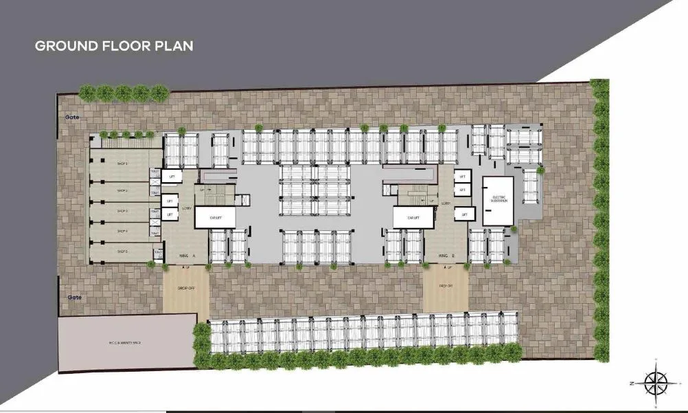 Chandak Stella, Goregaon West — floor plan 1