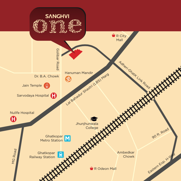 Sanghvi One Jaisantoshi Mata, Ghatkopar West — floor plan 2