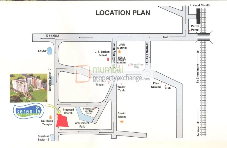 Serenity Gardens Wing D, Vasai — floor plan 2