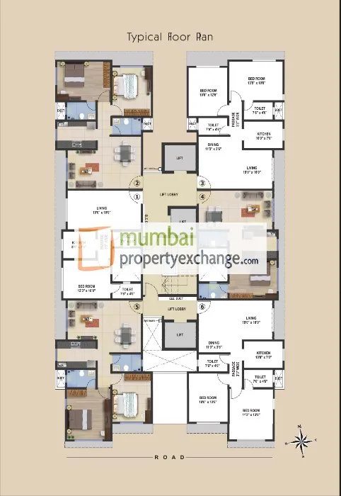 Anchor Residency, Ghatkopar West — floor plan 1
