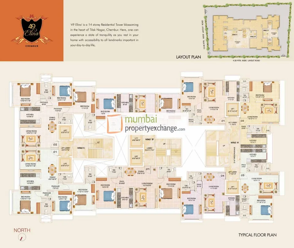49 Elina, Chembur — floor plan 1