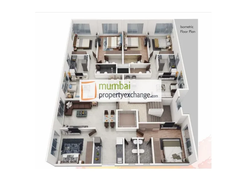 Avenue 641, Borivali West — floor plan 1