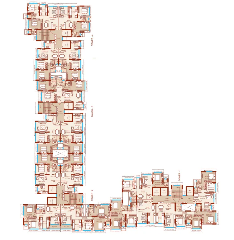 Safal Trademark, Chembur — floor plan 1