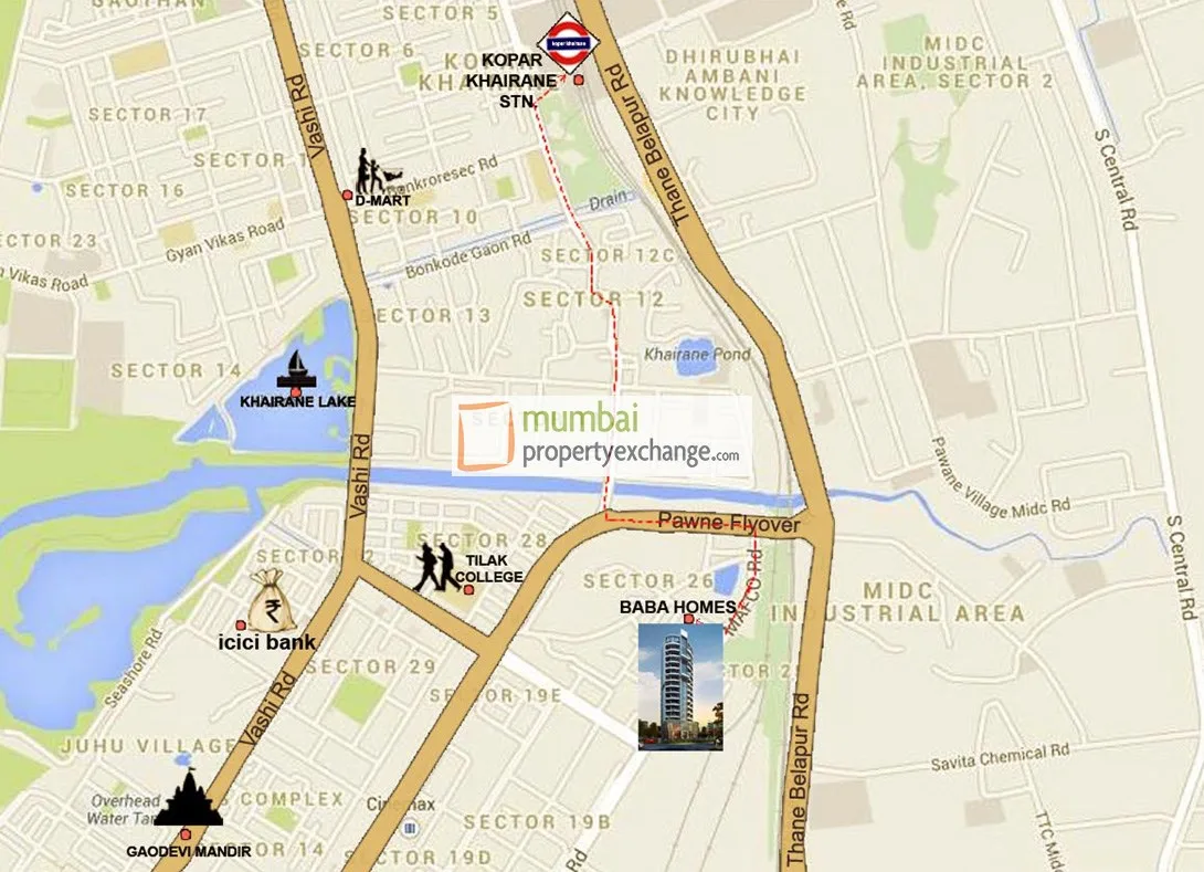 Baba Solitaire, Vashi — floor plan 2