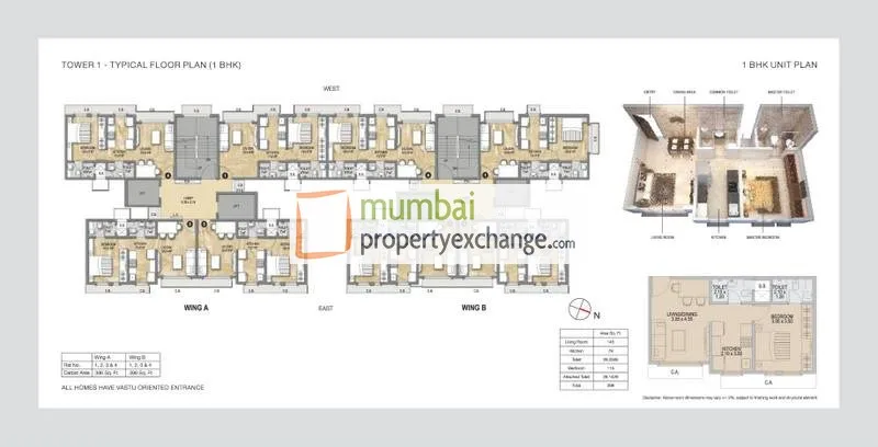 Kaatyayni Heights, Andheri East — floor plan 1