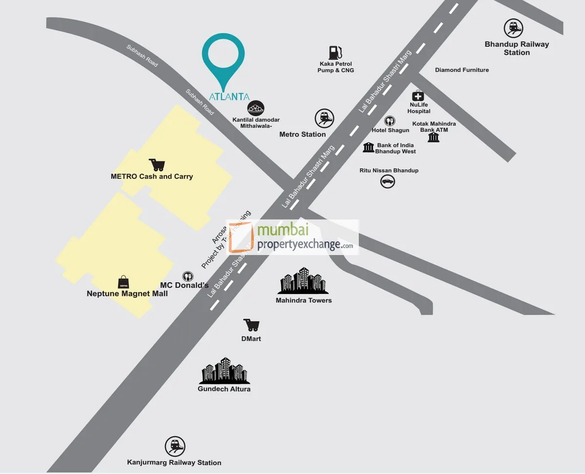 Sanghvi Atlanta, Bhandup — floor plan 2