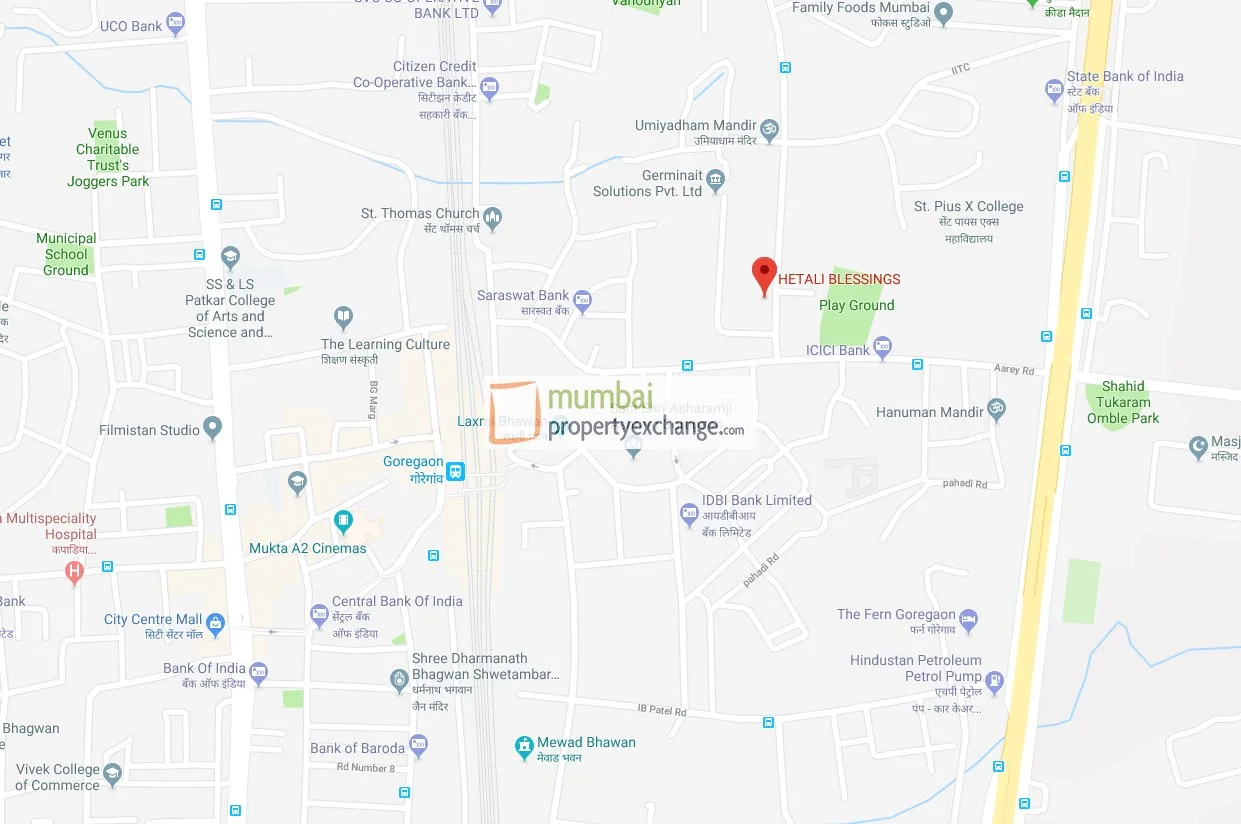 Hetali Blessings, Goregaon East — floor plan 2