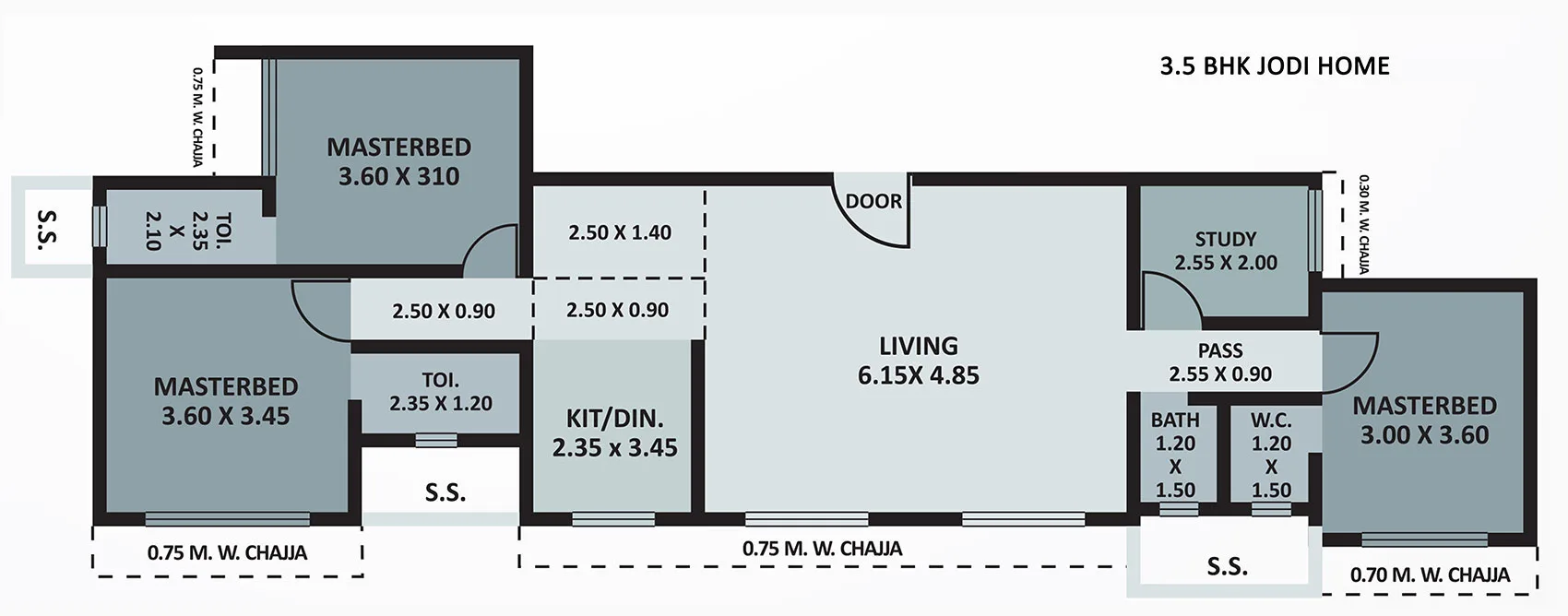 Haware Intelligentia Sigma, Vikhroli — floor plan 1