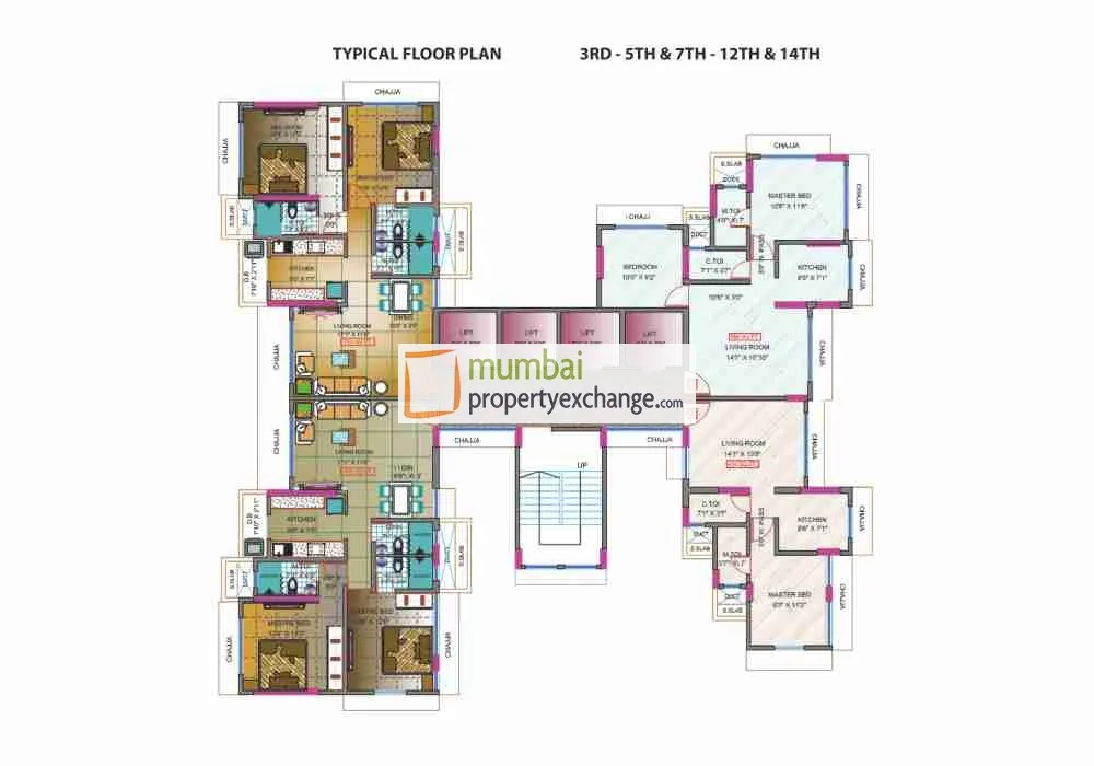 Sea Jewel, Malad East — floor plan 1