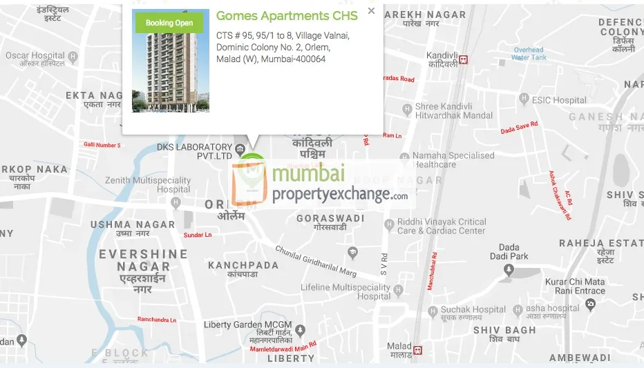 Gomes Apartment, Malad West — floor plan 2