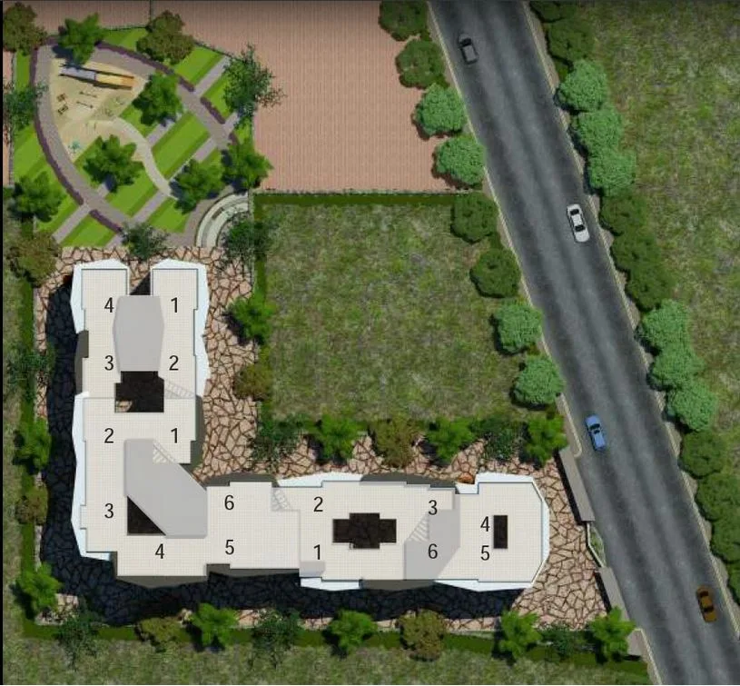 Raj Florenza, Mira Road — floor plan 1