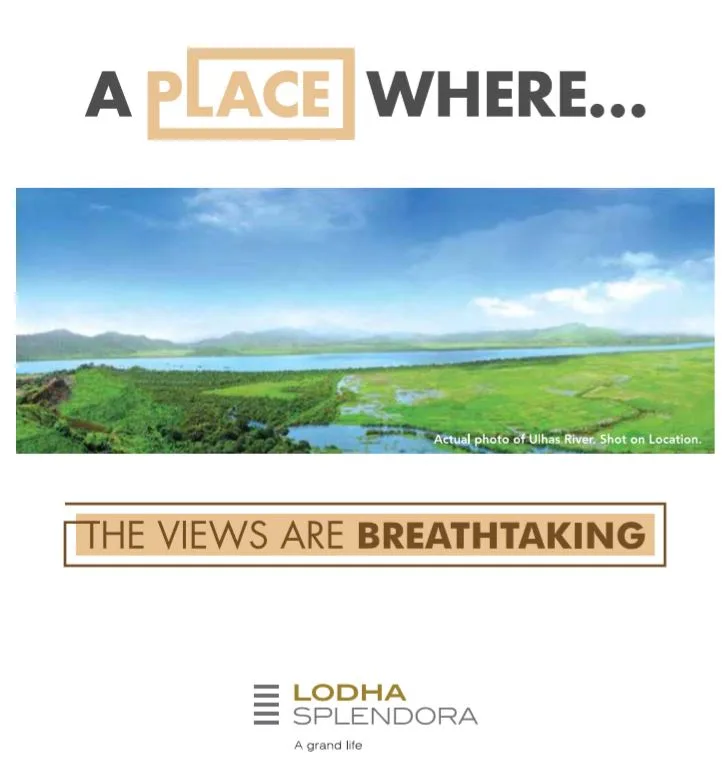 Lodha Splendora - River View
