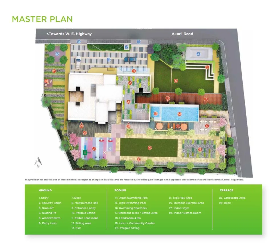 Mahindra Roots, Kandivali East — floor plan 1