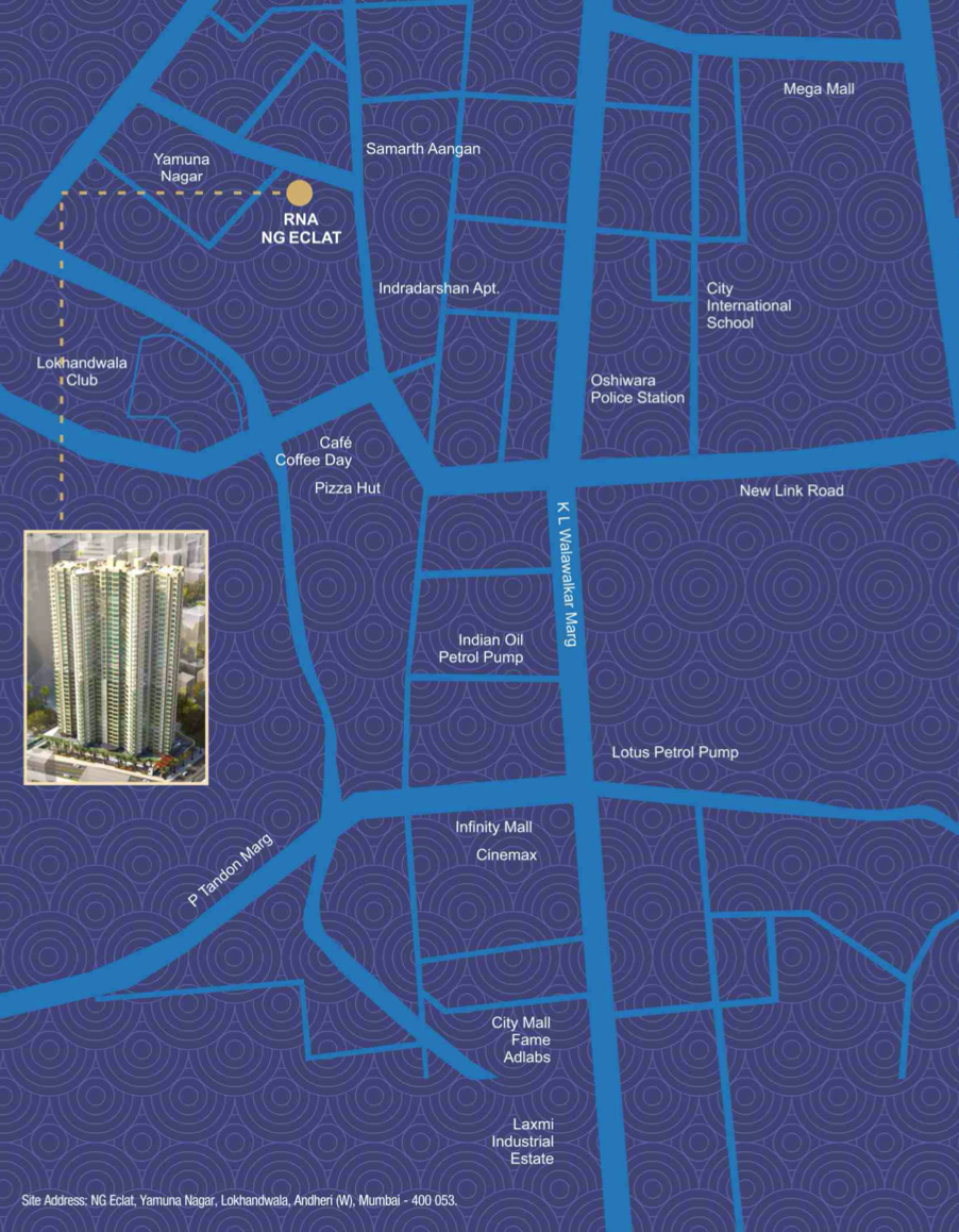 RNA NG Eclat, Andheri West — floor plan 2