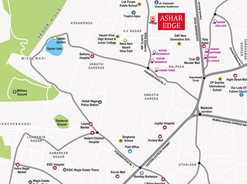 Ashar Edge, Thane West — floor plan 2